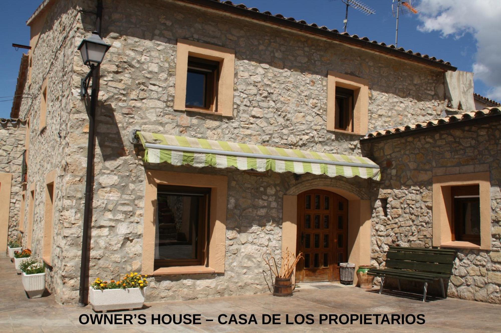 Cal Riba Guest House La Llacuna Exterior photo